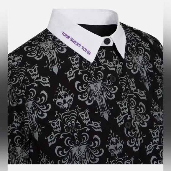 Disney Parks Haunted Mansion Dress Glow In The Dark Costume New with Tags - Picture 3 of 5